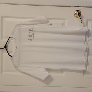 Reebok Boston Track Club Run Athletic Shirt White Large